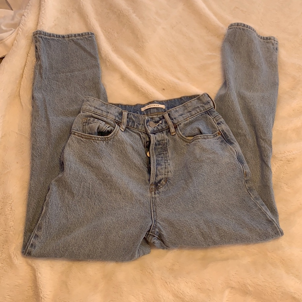 Pacsun high rise straight jeans